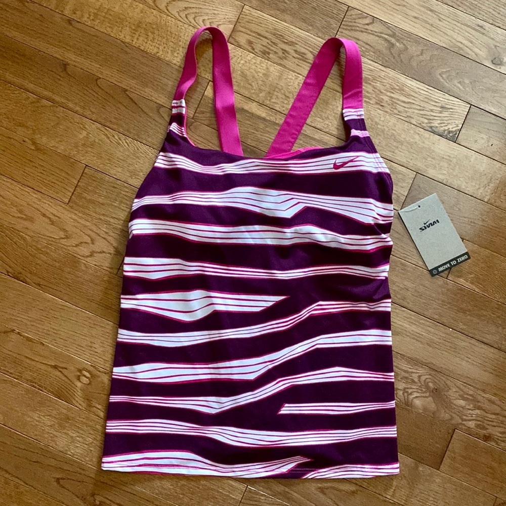 Nike Swim Tankini Top - Move to Zero - size S